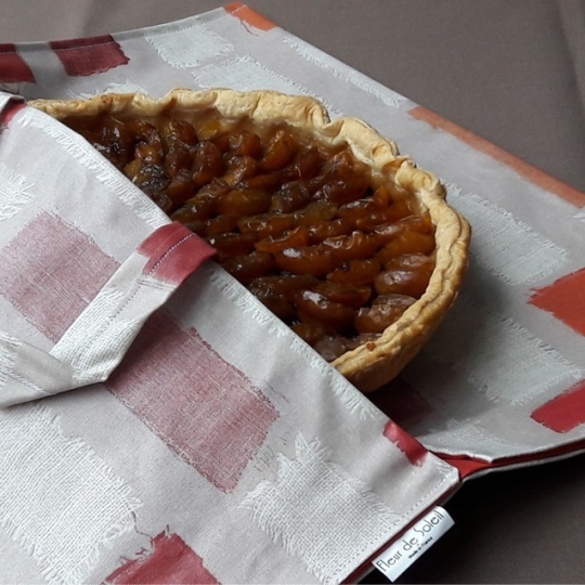 Träger Kuchen taschen abwaschbar Patchwork  Orange