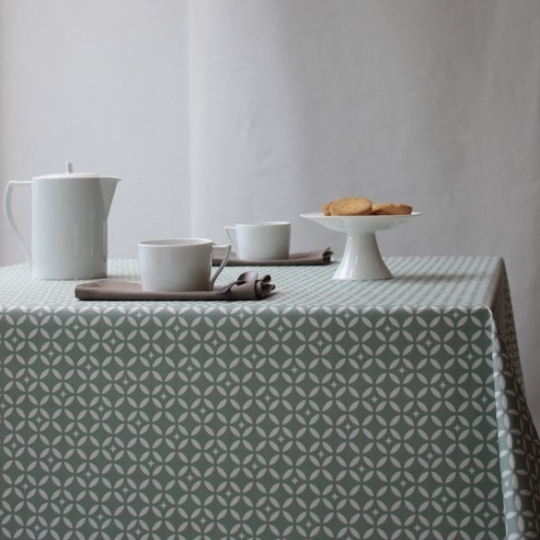 ABWASCHBAR TISCHDECKE ABWASCHBAR MOSAIK GRUN Fleur de Soleil