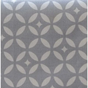 tessuto tagliato antimacchia mosaico grigio bianco