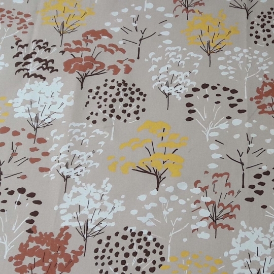 Coupon enduit 50x80cm Arbre Jaune