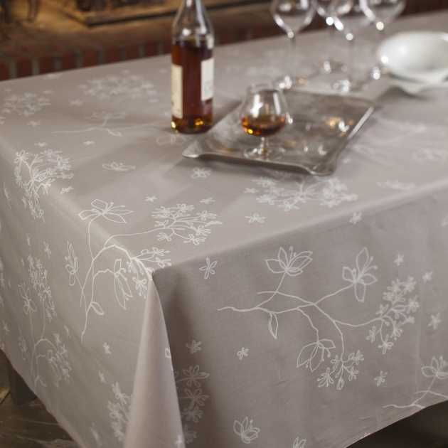 Tessuto di cotone Astrancia Beige - Fleur de Soleil