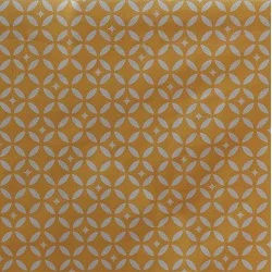 Cotton fabric Mosaic Mustard