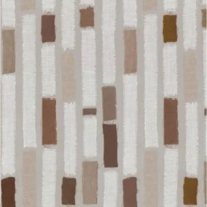 Nappe enduite Rayure Patch Taupe