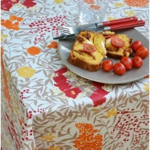 Nappe enduite Mimosa Rouge