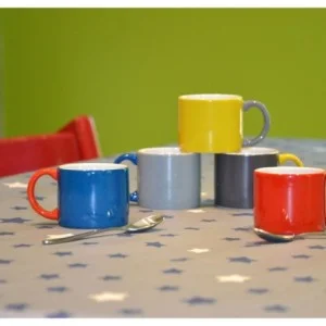 Tischdecke abwaschbar Sterns Grau/Blau - Fleur de Soleil