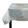 Wipe clean tablecloth Leaves gray/beigeFleur de Soleil