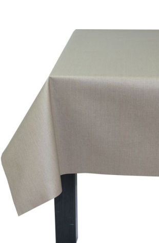 Nappe enduite Unie taupeFleur de Soleil