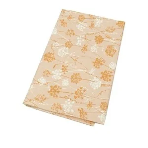 Tissu en coton enduit Herbe Caramel