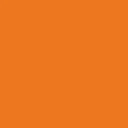 Beschichtete Baumwolle meterwarm Einfarbige orange