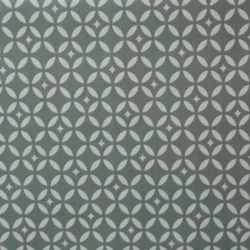 TESSUTO IMPERMEABILE AL METRO mosaico verde