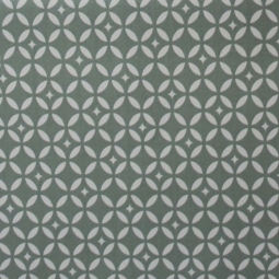 WIPE CLEAN FABRIC MOSAIC GREEN Fleur de Soleil