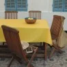 Tischdecke abwaschbar Rund oder Oval Einfarbige Gelb - Fleur de Soleil