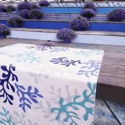 Placemats Coral Blue Fleur de Soleil