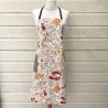 Floral Apron Mimosa red