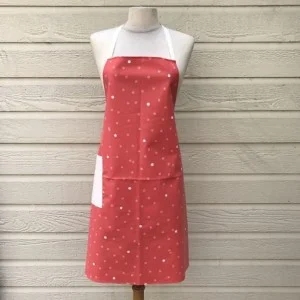 Cooking Apron Confetti coral pink Fleur de Soleil