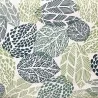 Beschichtete Baumwolle stofflängen Blätter Grün