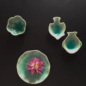 Wipe clean fabric Plain black