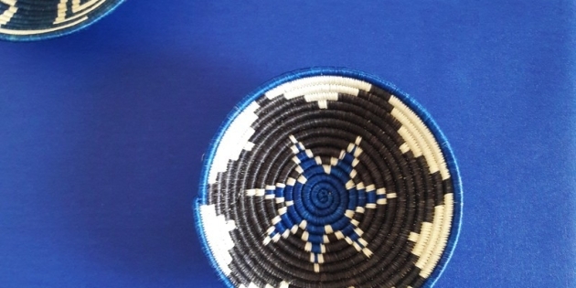 Cotton fabric Plain royal blue