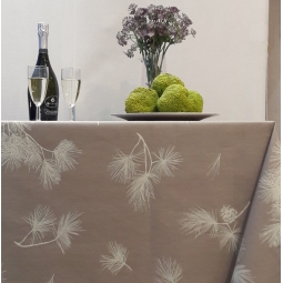 Cotton tablecloth Pine Tree Green