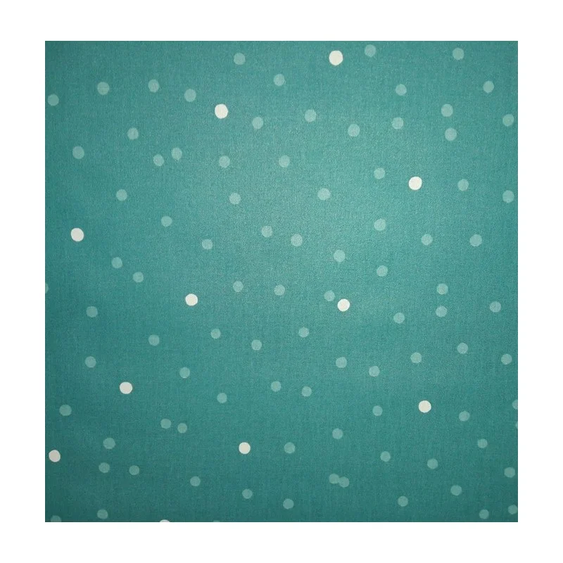 WIPE CLEAN FABRIC CUT 50x80cm Confetti turquoise