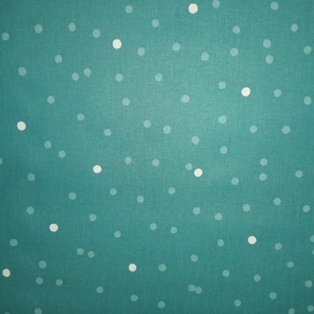 WIPE CLEAN FABRIC CUT 50x80cm Confetti turquoise