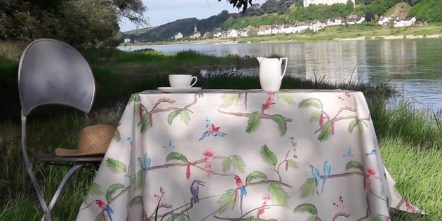 Nappe enduite ronde ou ovale Amazonie