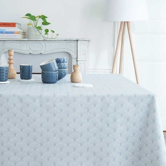 Nappe enduite Papyrus gris