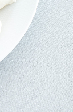Wipe clean tablecloth Silver sequined