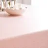 Nappe enduite Pailletée rose