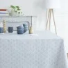 Wipe clean tablecloth Papyrus grey round or oval
