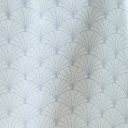 Tissu en coton enduit Papyrus gris