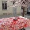 Tovaglia Antimacchia riflessi turchese - Fleur de Soleil