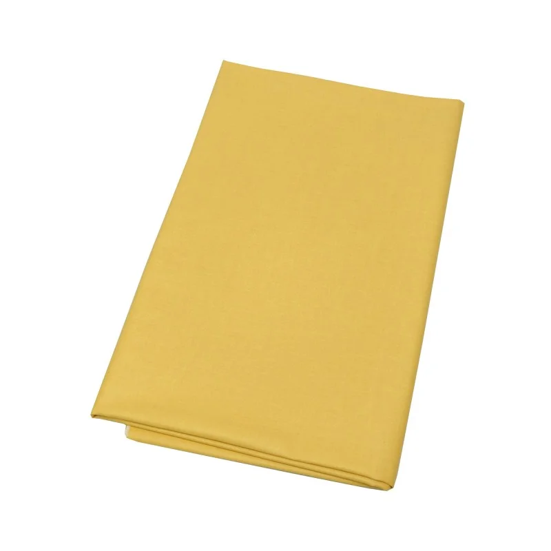 Nappe enduite Unie jaune curry