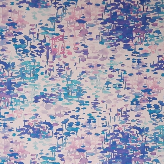 Wipe clean fabric Stars grey/silver