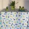 Tischdecke abwaschbar Katzen Blau - Fleur de Soleil