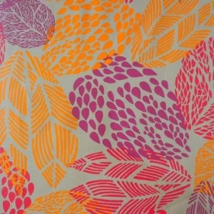 Tovaglia Antimacchia Fogli arancione - Fleur de Soleil