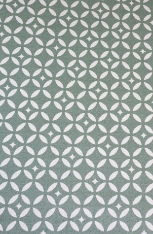 Wipe clean placemats Mosiac green