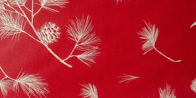 Tovaglia Antimacchia pigna rossa - Fleur de Soleil