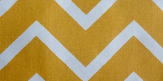 Wipe clean tablecloth Chevron curry round or oval
