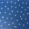 WIPE CLEAN FABRIC CUT 50x80cm Confetti blue