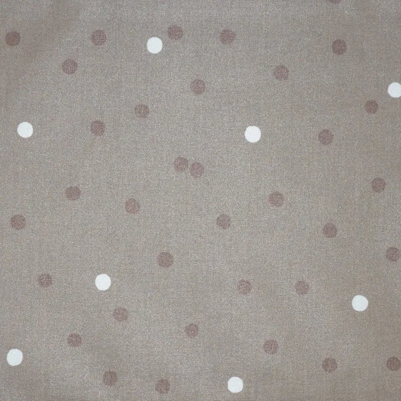 Nappe enduite Confettis Taupe
