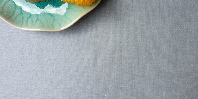 Nappe enduite Unie grise