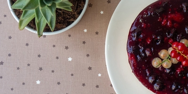  fleur de soleil oeko tex  COTTON TABLECLOTH STARS TAUPE/TAUPE Fleur de Soleil