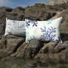 Blue Coral Cushion