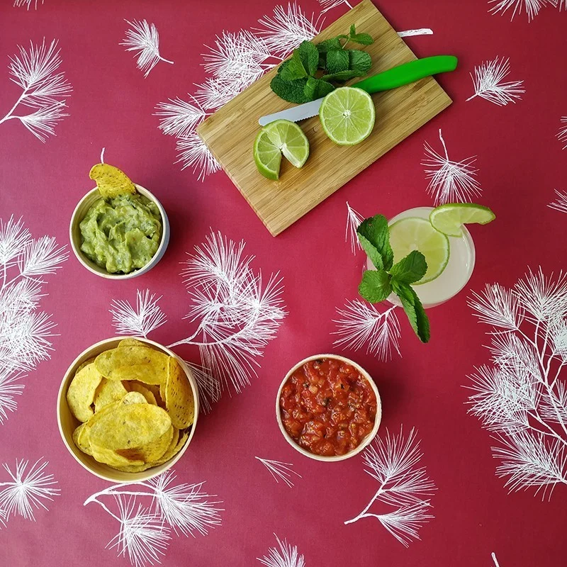 Tischdecke abwaschbar Rotkiefer - Fleur de Soleil