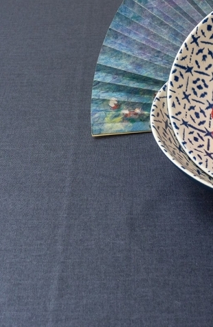 Nappe enduite Unie gris anthracite