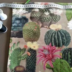 Tessuto in velluto di cactus - Fleur de Soleil