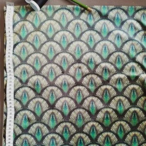 Beschichtete Baumwolle meterwarm Astrancia grau