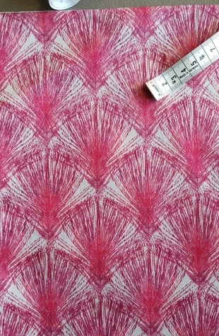 Beschichtete Baumwolle meterwarm Astrancia grau