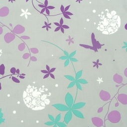 Wipe clean fabric Astrancia grey